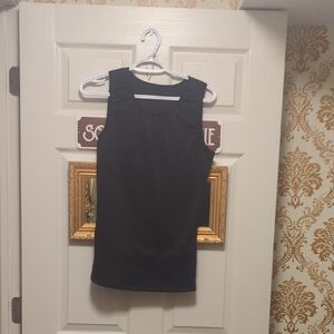 Sleeveless Black Top